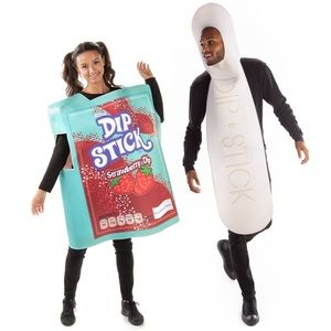 Dip Stick Couple Costume One Size by Hauntlook Unisex